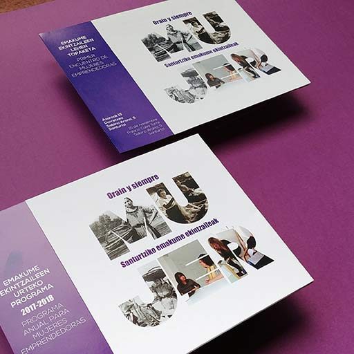 Folleto comunicación grafica