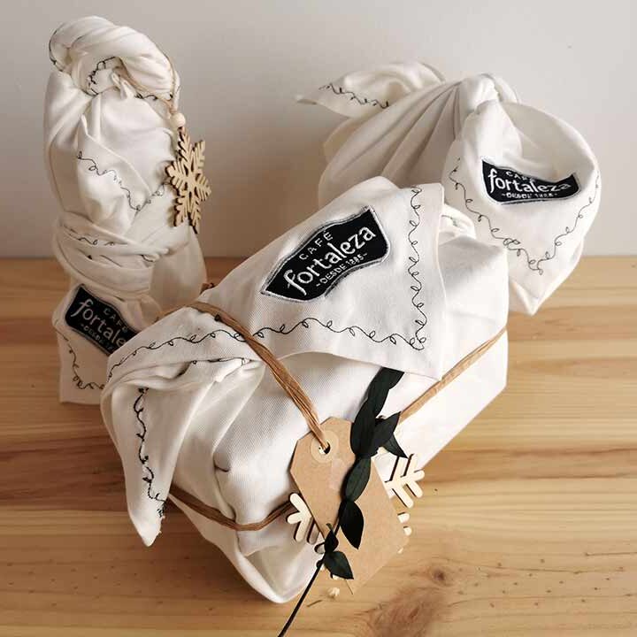Furoshiki packaging creativo cafe fortaleza