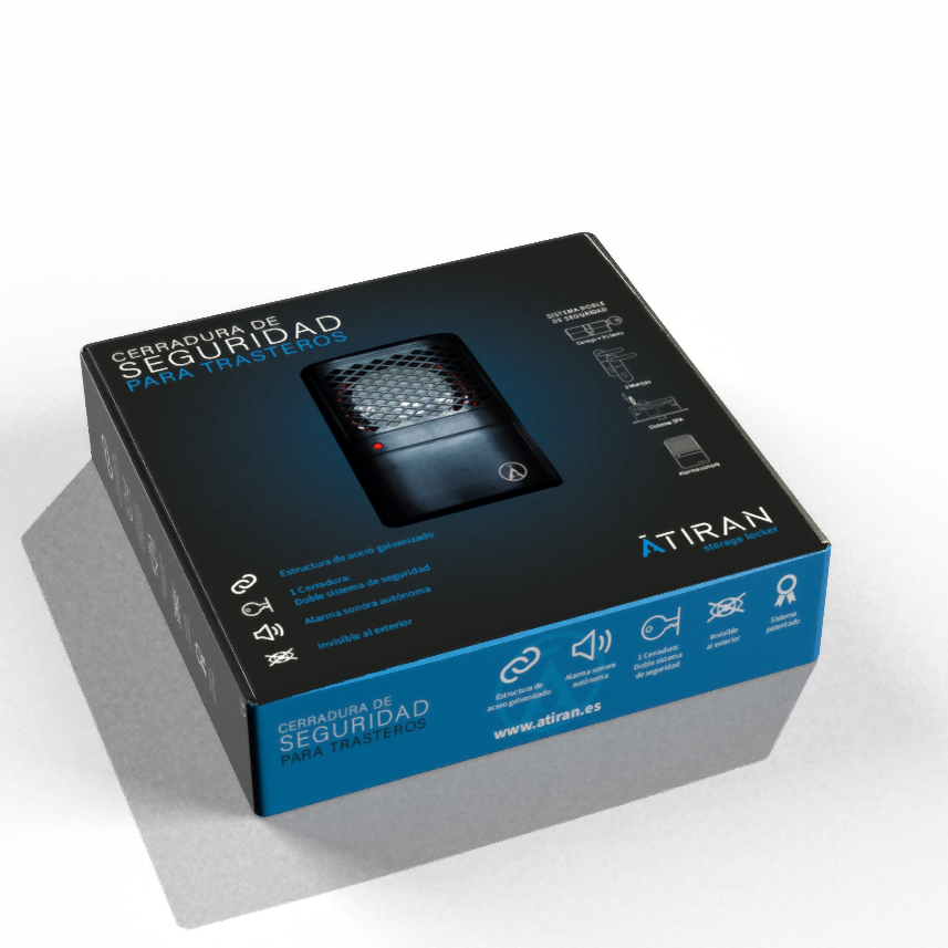 Diseño de packaging Atiran