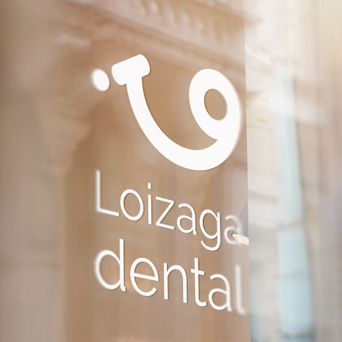 Diseño de identidad visual Loizaga dental
