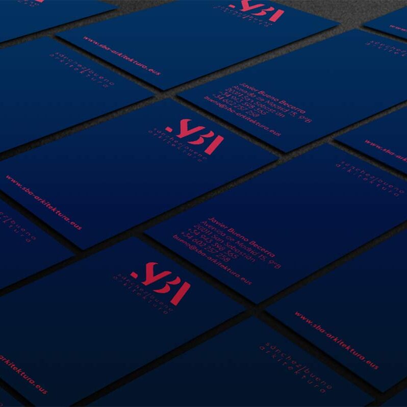 SBA Arkitektura diseño identidad visual