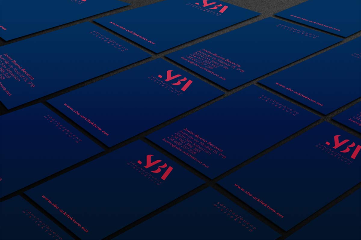 SBA Arkitektura diseño identidad visual
