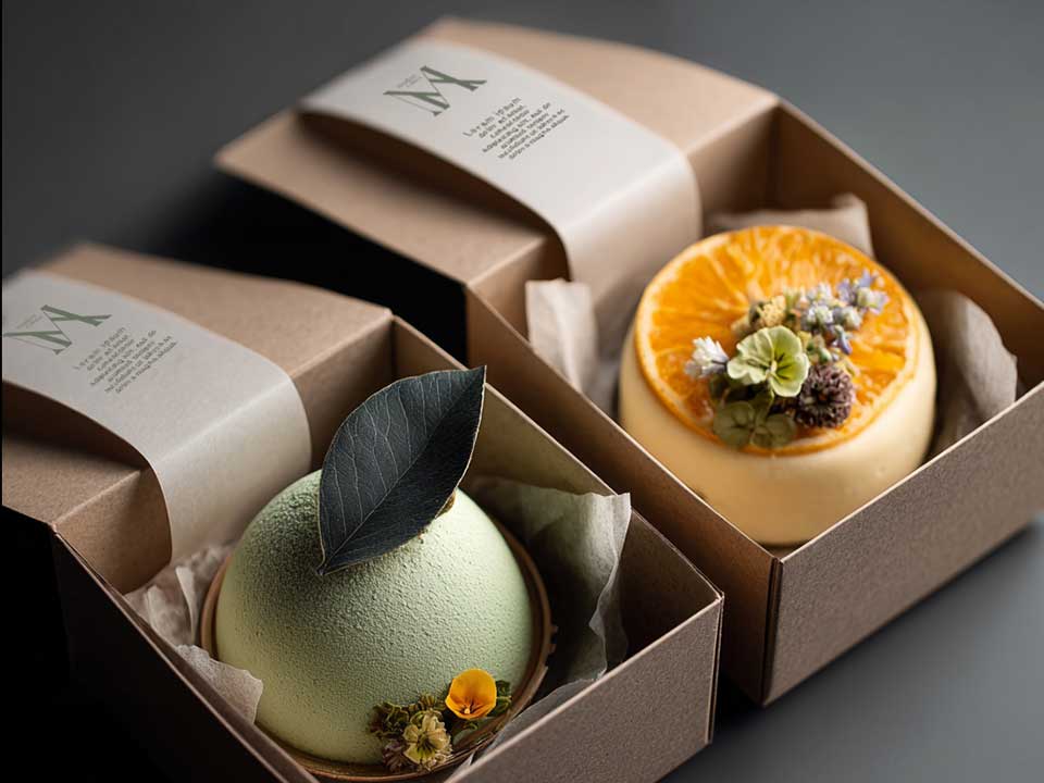 Diseño de packaging el identidad visual para restauracion y pastelería