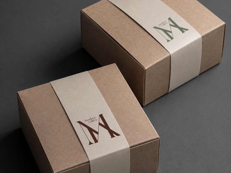 Diseño de packaging el identidad visual para restauracion y pastelería
