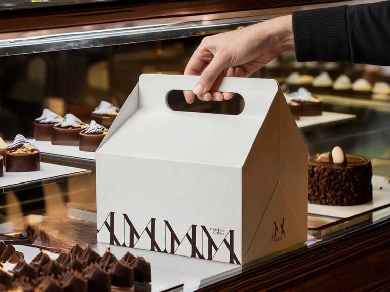 Diseño de packaging el identidad visual para restauracion y pastelería